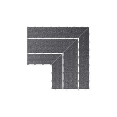 Abflussrinnen-Gitter / Porzellan - IA909.2K - Serapool - für Pool / modulierbar