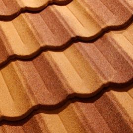 Portugiesische-Dachziegel - ELEGANCE - Roser Co., Ltd. - Metall / Großformat / rot