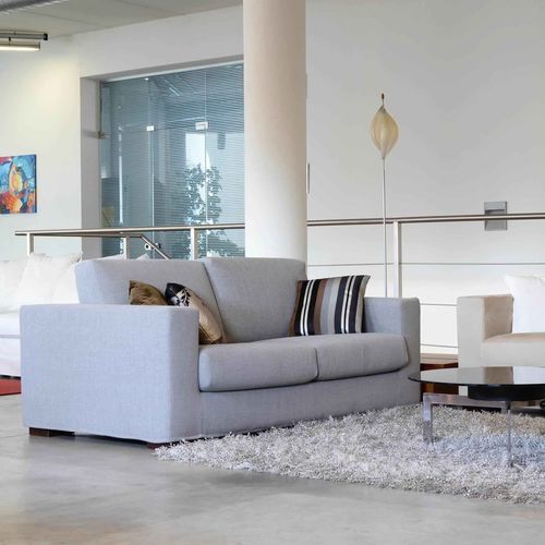 Modernes Sofa - WILLIAM - Mazzoli Design - für Wohnzimmer / Stoff / Leder