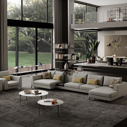Modulsofa - CARLO ALBERTO - Mazzoli Design - Eck / Design / für Wohnzimmer