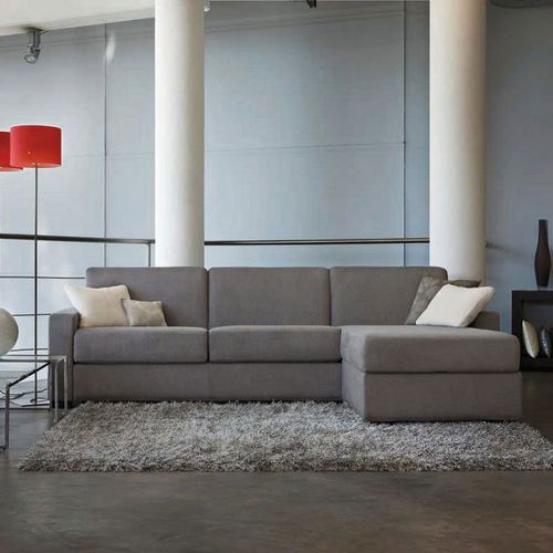 Ecksofa - DUCALE - Mazzoli Design - Bett / modern / Stoff