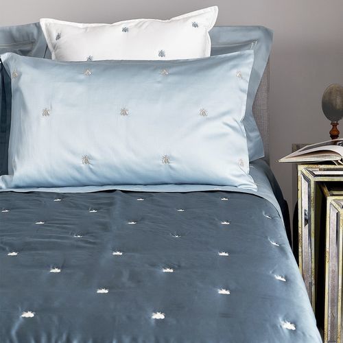 Baumwolle-Quilt - API SATIN  - MASTRO RAPHAEL - atmungsaktiv / Trockenreinigung / bestickt