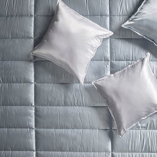 Seide-Quilt - ANGEL RETTANGOLI  - MASTRO RAPHAEL - atmungsaktiv / waschbar