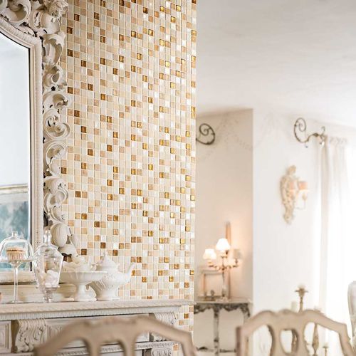 Keramik-Mosaikfliese - POP ART - Arezia - glänzend / für den Innenraum / Wand