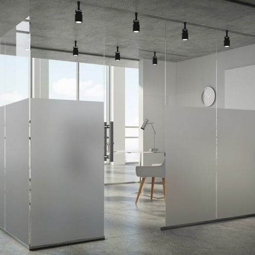 Dekorative Folie / zur Anwendung auf Glas - INT 411 - REFLECTIV WINDOW FILMS - für Trennwand / für Glastür / PVC