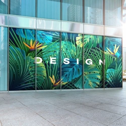 Dekorative Folie / bedruckbar - PRINT 30 - REFLECTIV WINDOW FILMS - zur Anwendung auf Glas / PVC / selbstklebend
