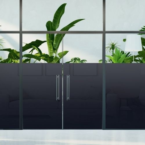 Undurchsichtige dekorative Folie - INT 257 - REFLECTIV WINDOW FILMS - zur Anwendung auf Glas / PVC / selbstklebend
