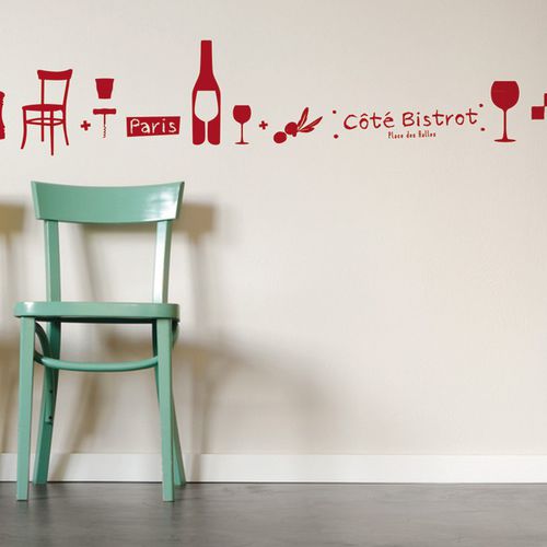 Küche-Wandtattoo - BISTROT  - AQUILIA - DECLIK