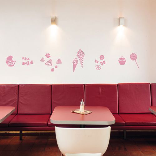 Wandtattoo - GELATO  - AQUILIA - DECLIK