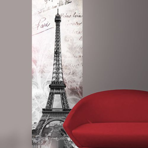 Retro-Tapete - PARIS TOUR EIFFEL - AQUILIA - DECLIK - Panorama / Vlies / Foto