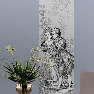 Klassische Tapete - AQUILIA - DECLIK - Toile-de-Jouy-Motiv / Vlies