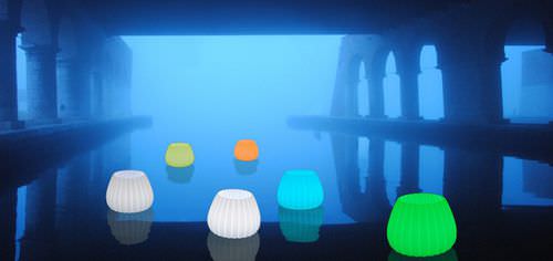 Schwimmende Lampe - TULY - drydesign - modern / schnurlos / für den Innenraum