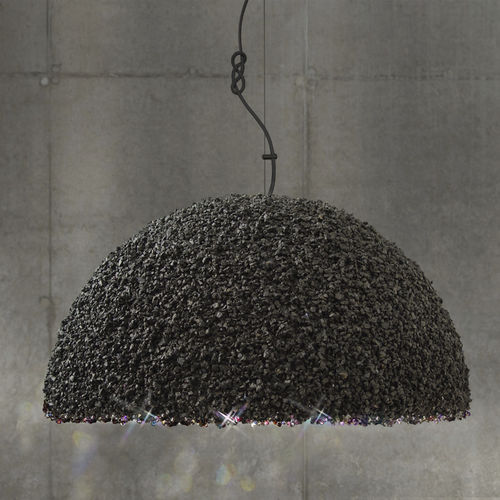 Hängelampe - THE DUCHESS - Mammalampa - Swarovski®-Kristall / Marmor / originelles Design