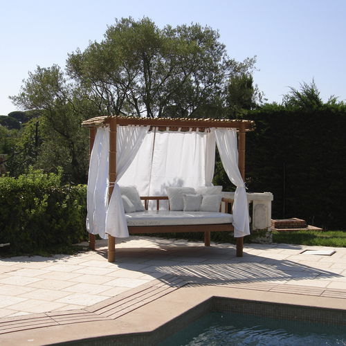 Garten-Bett / Himmel - HANALEI - HONEYMOON - Doppelbett / modern / Polster