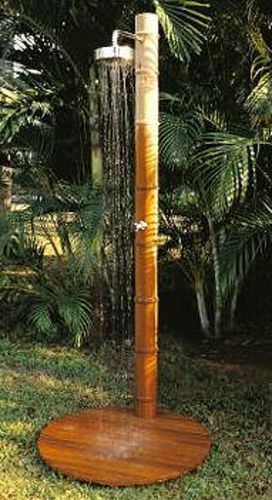 Teakholz-Außendusche - WAIMEA - HONEYMOON