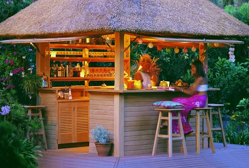 Gartenbar für Privatgebrauch - PIRATE'S TAVERN - HONEYMOON - für Gewerbegebrauch