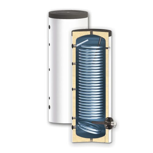 Elektrischer Warmwasserbereiter - SWP NL EF - NES - New Energy Systems Ltd - Solar / freistehend / vertikal