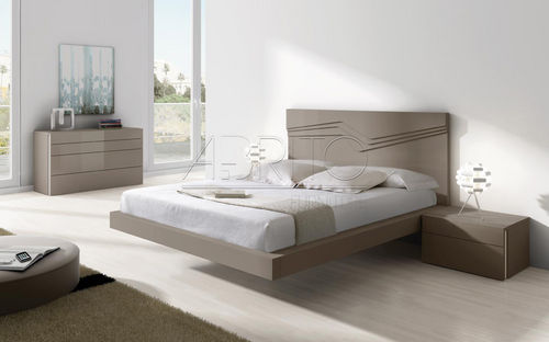Schwebebett - ARIS PLUS : 28C - A. Brito - Doppelbett / modern / Kopfteil