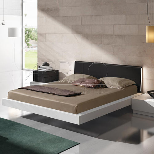 Schwebebett - SELECT : 03C - A. Brito - Doppelbett / modern / Kopfteil