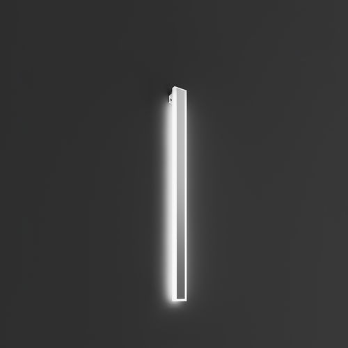Moderne Wandleuchte - ROSA - Inda - für den Innenraum / Milchglas / linear