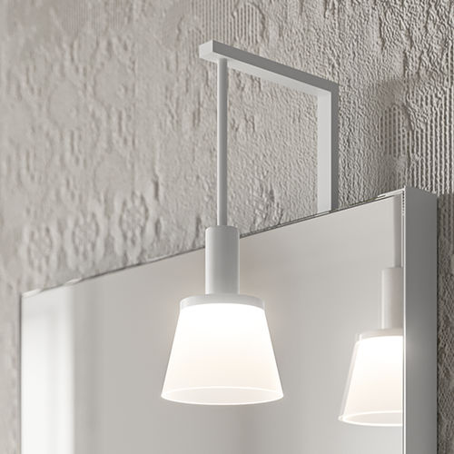 Moderne Wandleuchte - GARDENIA - Inda - für den Innenraum / Metall / Trapez