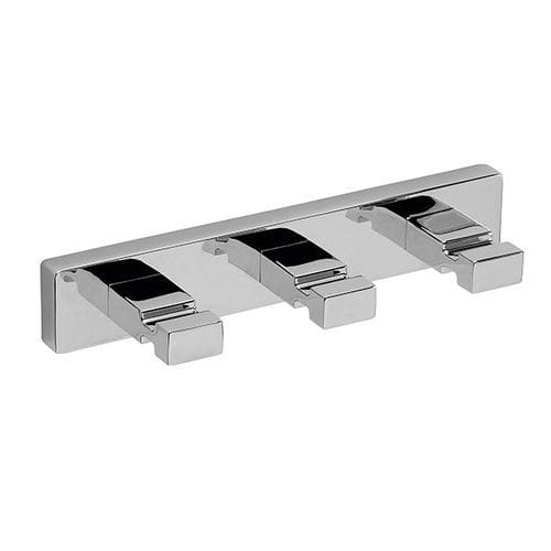 Moderner Garderobenhaken - A1820C - Inda - Metall / 3-fach / für Badezimmer