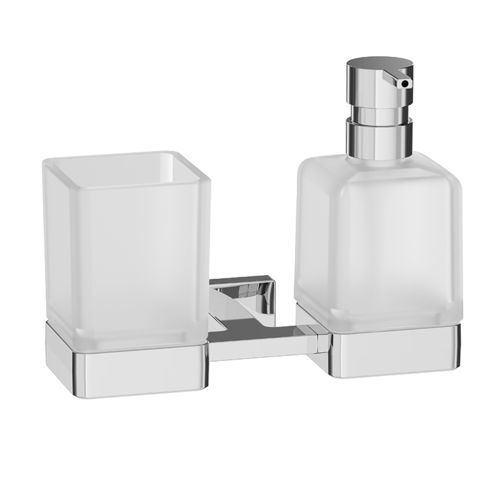 Seifenspender für professionellen Einsatz - A1810D - Inda - wandmontiert / Glas / Messing