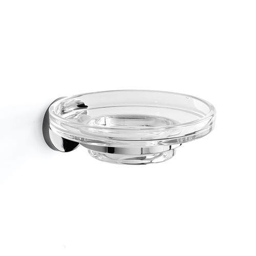 Wandmontierter Seifenhalter - A24110 - Inda - Glas / für Bad / von Matteo Thun