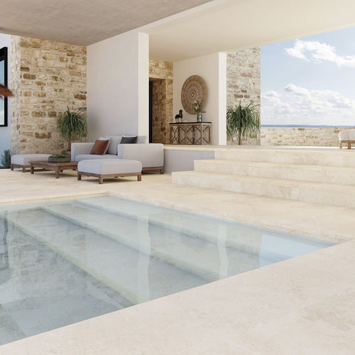Feinsteinzeugfliesen - PETRA - Cerámica Mayor - für Außenbereich / für Wohnzimmer / für Poolrand