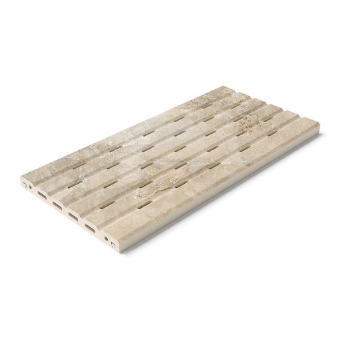 Abflussrinnen-Gitter / Feinsteinzeug - Cerámica Mayor - für Pool / für Terrasse