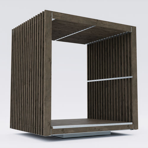 Mehrzwecküberdachung für öffentliche Bereiche - FIN - Factory Street Furniture