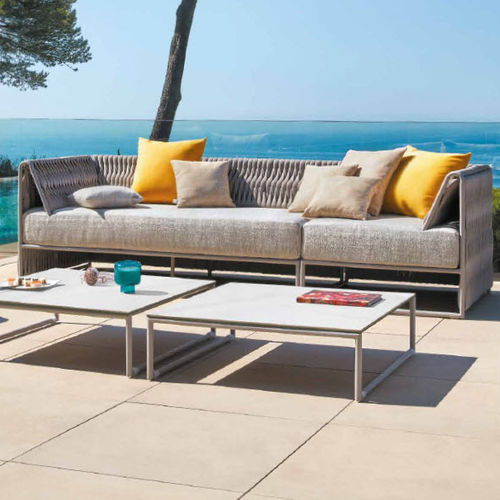 Modulsofa - KALIFE  - SIFAS - modern / für Garten / Stoff