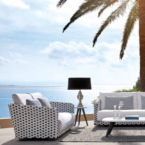 Modernes Sofa - RIVIERA  - SIFAS - für Garten / Sunbrella® / Polyester