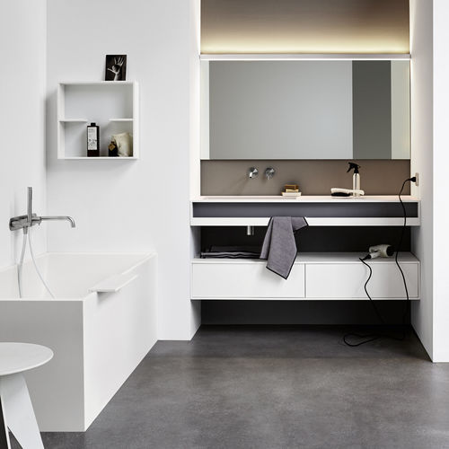 Moderne Wandleuchte - METROLINEARE - Rexa Design - für den Innenraum / Metall / linear