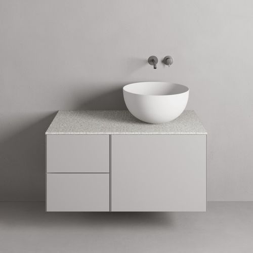 Aufsatzwaschbecken - PAN - Rexa Design - Keramik / nach Maß / rund