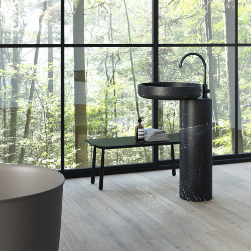 Bodenstehendes Waschbecken - Rexa Design - Corian® / Marmor / individuell gestaltbar