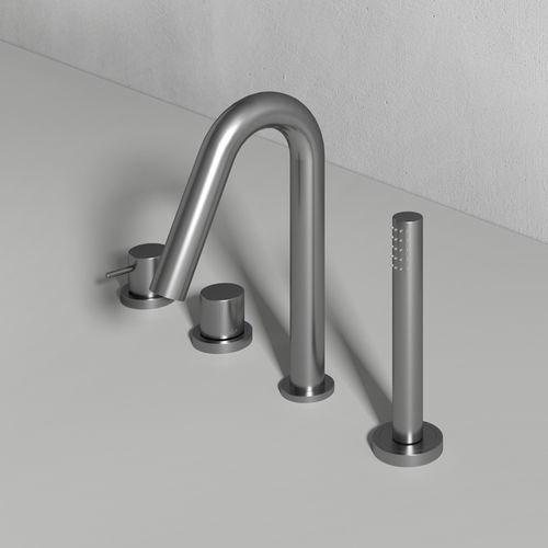 Badewannen-Einhebelmischer - Rexa Design - Aufsatz / Metall / für Badezimmer