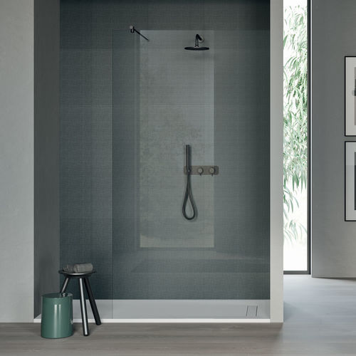 Rechteckige Duschwanne - Rexa Design - zum Aufstellen / bodengleich / extraflach