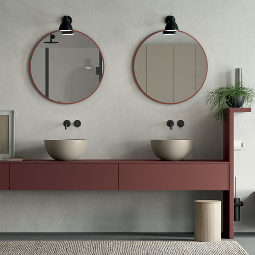 Moderne Wandleuchte - Arm mini - Rexa Design - für den Innenraum / Metall / Glas