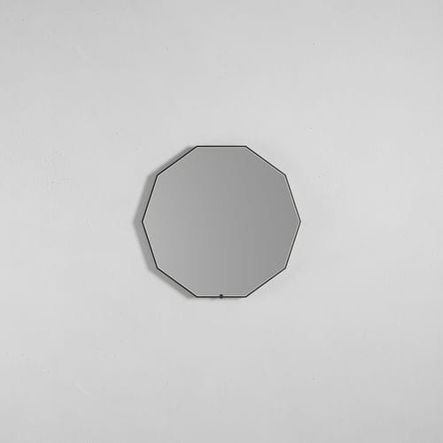 Wandmontierter Spiegel - Decem - Rexa Design - modern / rund / Metall