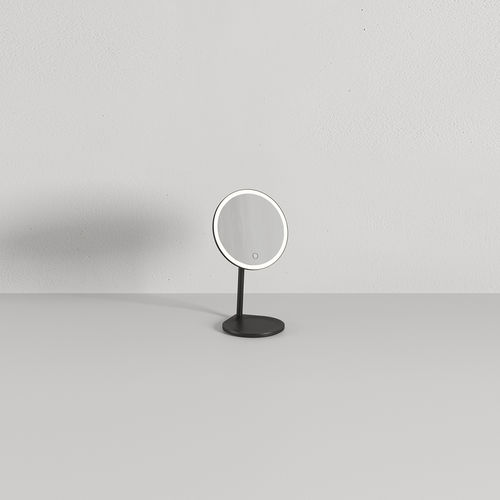 Wandmontierter Spiegel - Lens - Rexa Design - Tisch / modern / rund