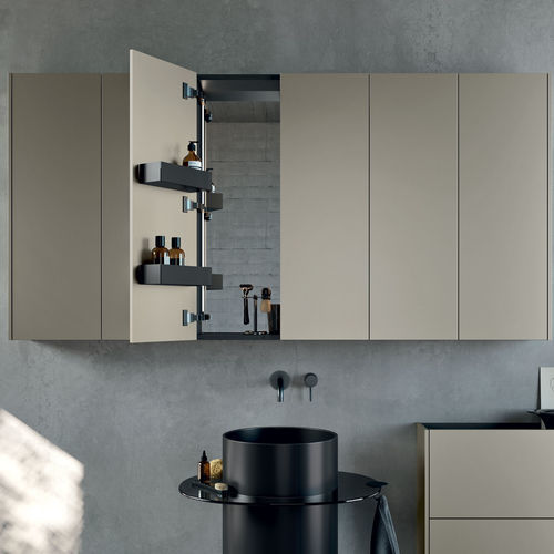Wandmontierter Spiegel - Vision  - Rexa Design - modern / rechteckig / lackiertes Holz