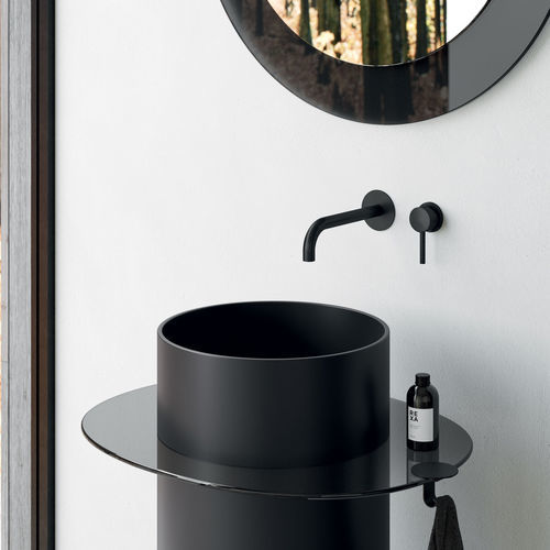 Einhebelmischer für Waschtisch - Drop - Rexa Design - für Badewanne / Aufsatz / wandmontiert