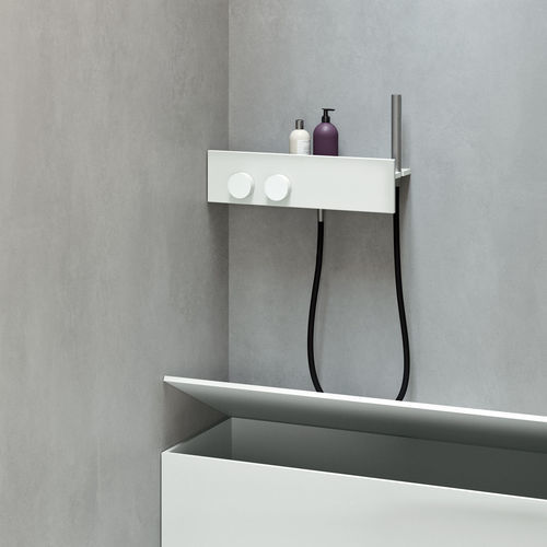 Wandmontiertes Regal - Seamless  - Rexa Design - modern / Marmor / Corian®