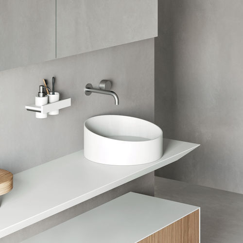 Corian®-Waschtischplatte - TOP WITH SLOPING EDGES - Rexa Design - maßgefertigt