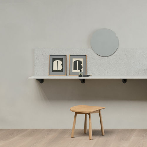 Waschtischplatte / lackiertes Holz - MAKE-UP DESK - Rexa Design - mattlackiertes Holz / aus Korakril™ / ecomalta®