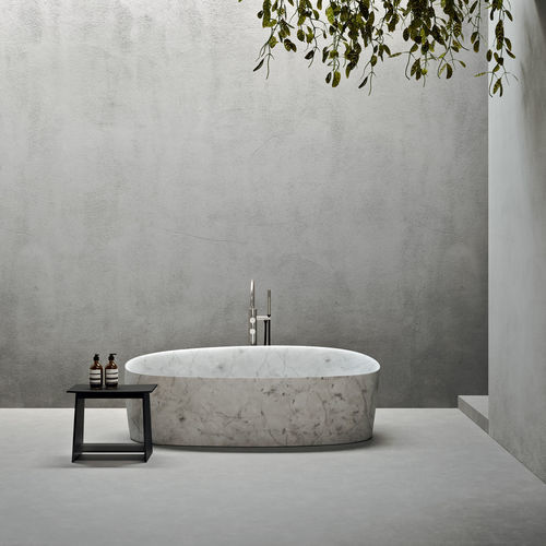Ovale Badewanne - Luni - Rexa Design - freistehend / für Wohnungen / zur beruflichen Nutzung