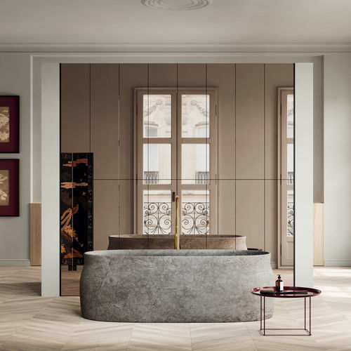 Modernes Badezimmer - VISION EVOKE - Rexa Design - Marmor / für Gewerbegebrauch