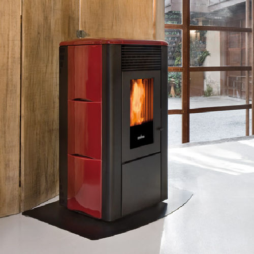 Pelletkaminofen - FLAVIA - Ravelli - 0 - 5 kW / 5 kW...10 kW / auf Füßen