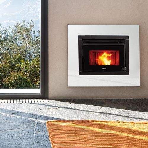 Pelletkaminofen - R 1000 - Ravelli - 0 - 5 kW / 5 kW...10 kW / wandmontiert